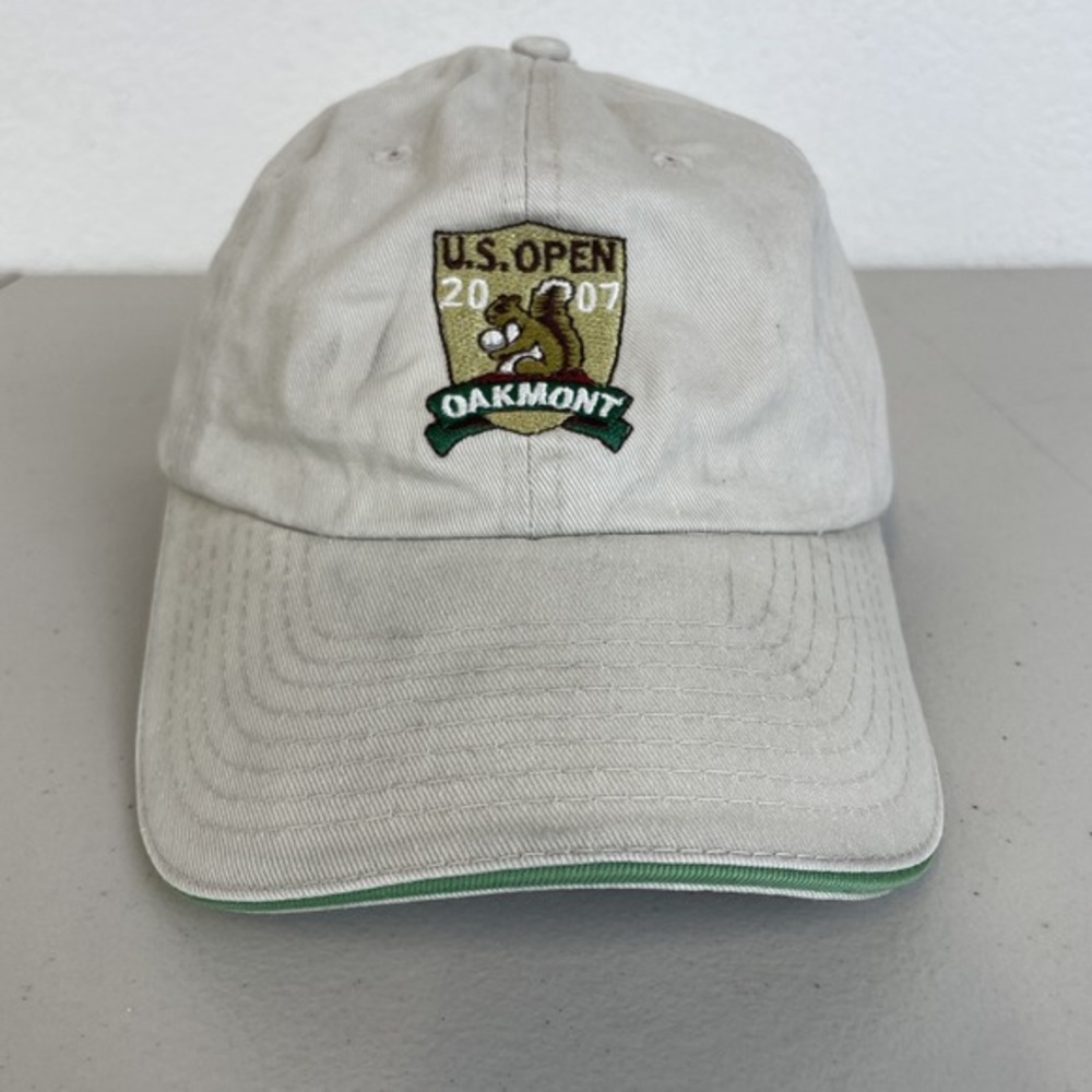 Vintage US Open 2007 Hat Cap Oakmont Official Cap Usga Member Dad Golf Rare